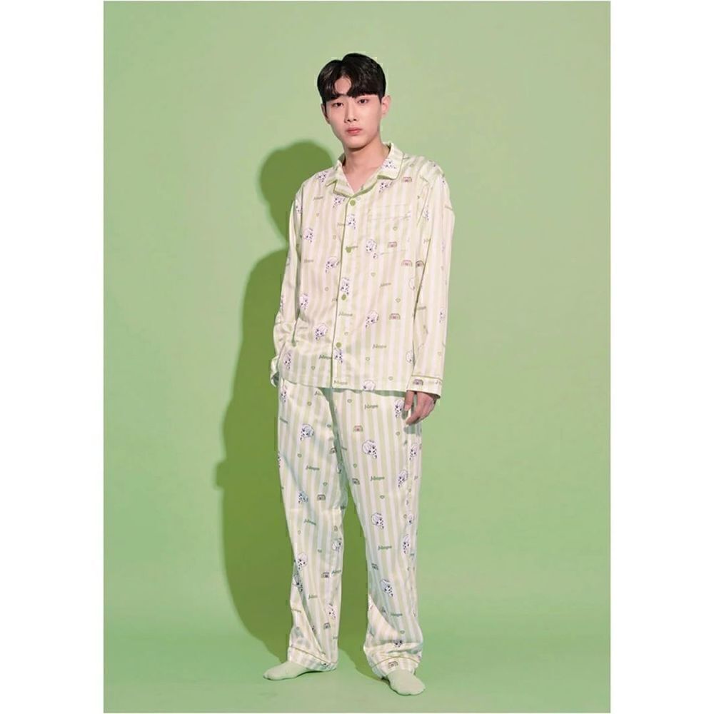 BTS TIYP TinyTAN J-Hope Peekaboo Striped V PAJAMA OFFICIAL MD RARE